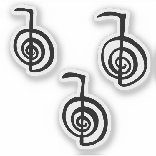 霊気：チョクレイ：パワーシンボルステッカーパック シール (正面)