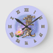 霊気 ラウンド壁時計 (正面)