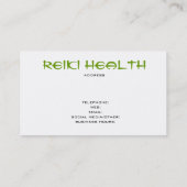 霊気 名刺 (裏面)