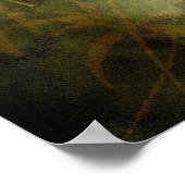 霊気/竹デザイン ポスター (角)