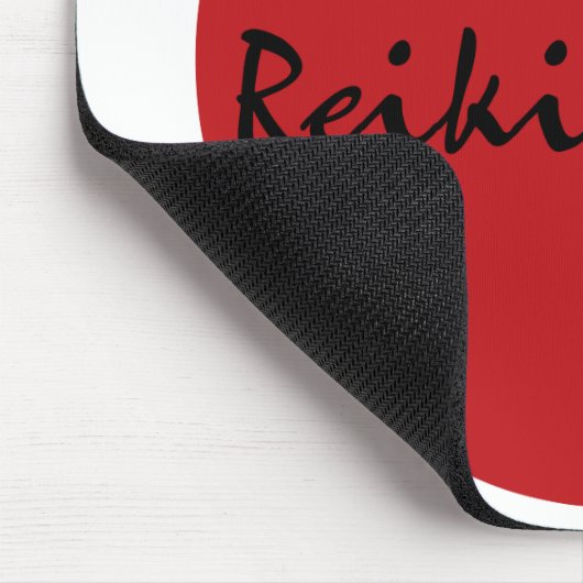 霊気 – 赤 マウスパッド (コーナー)