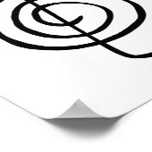 霊気：趙空令：パワーシンボル ポスター (角)