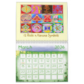 霊気- Navin Joshi著宇宙治療 カレンダー (3月 2026)