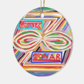 霊気Karuna Ommantra: ZONAR セラミックオーナメント (左)