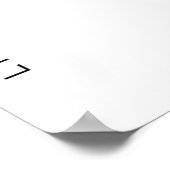 霊気KULI POSTER英語と日本語！ ポスター (角)