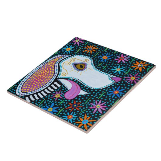 霊犬 タイル (側面)