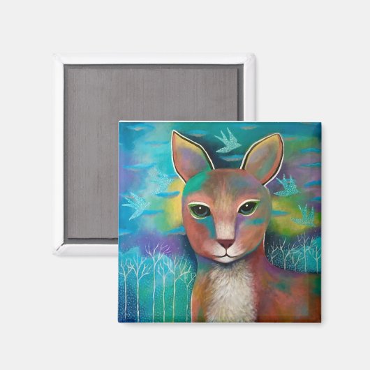 霊猫 マグネット (正面/裏面)