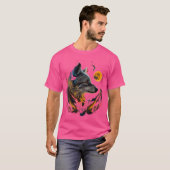 霊獣オオカミ Tシャツ (正面フル)