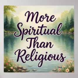 霊的な人 ポスター