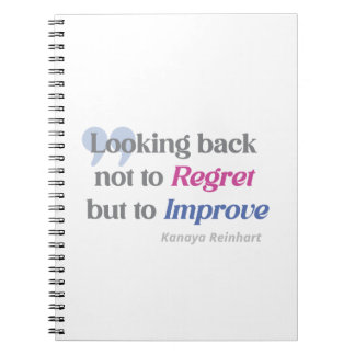 霊的引用文。自分自身や人のために ノートブック