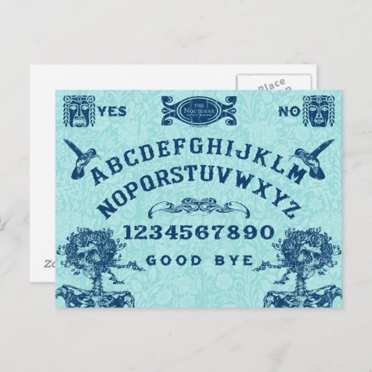 霊盤「夜景」 ポストカード (正面/裏面)