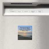 霊磁石の美しい日の出の果実 マグネット (インサイチュ (食洗機))