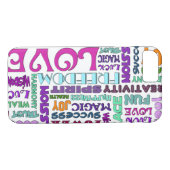 霊道の言葉+背景色 Case-Mate iPhoneケース (裏面(横))