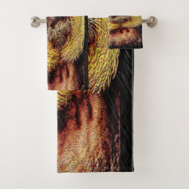 霊長類モデル：白面佐木猿 バスタオルセット