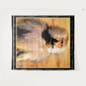 霊長類モデル： Hamadryas baboon 01 タペストリー (正面(横))