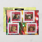 霊長類救出用の映画用はがき ポストカード (正面/裏面)