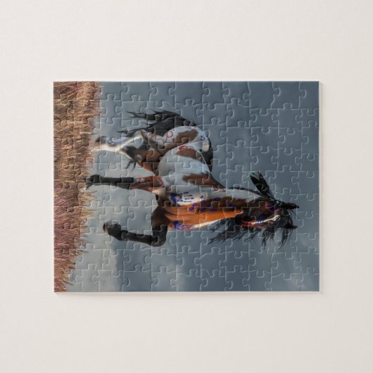 霊馬 ジグソーパズル (横)