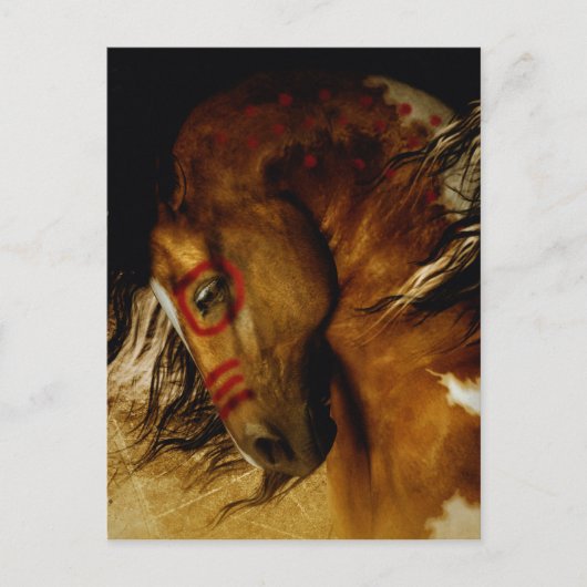 霊馬 ポストカード (正面)