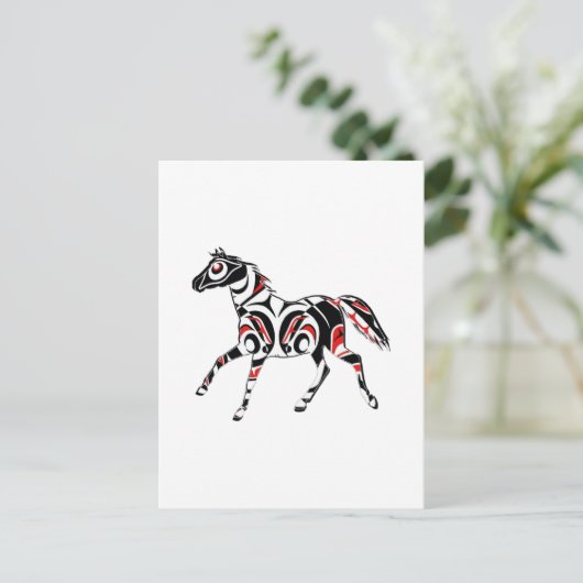 霊馬 ポストカード (スタンド正面)