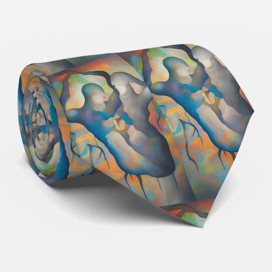 霊魂が合う ネクタイ (ロール)