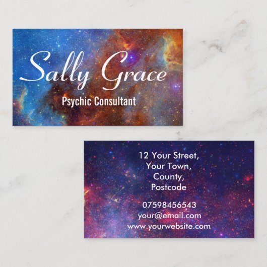 霊魂のコンサルタント 名刺 (正面/裏面)