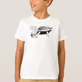 霊魂のブタのTシャツ Tシャツ
