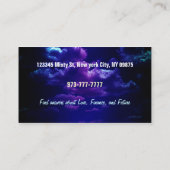 霊魂の名刺 名刺 (裏面)