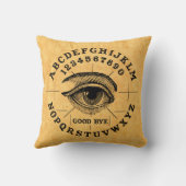 霊魂の目を告げるヴィンテージの幸運 クッション (裏面)