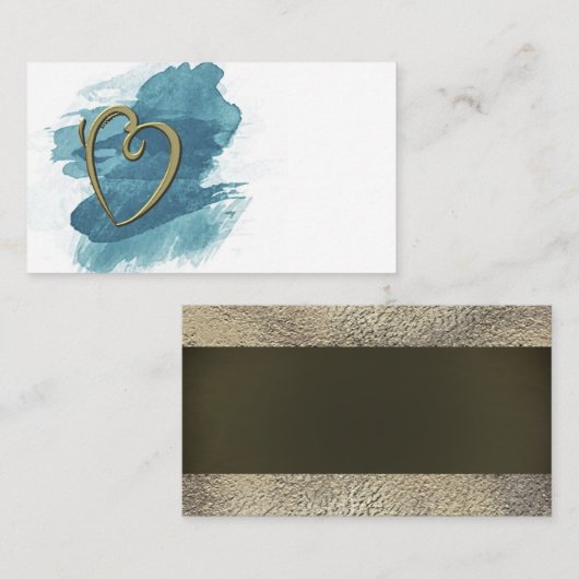 霊魂の読者の精神的な作家の名刺 名刺 (正面/裏面)