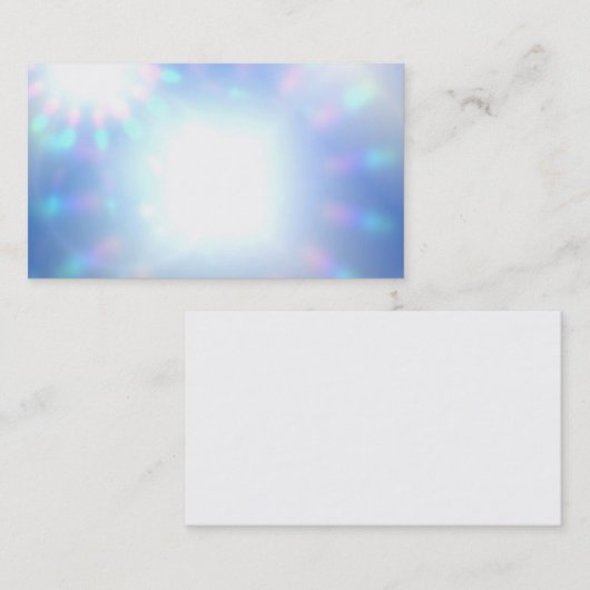 霊魂の軽い労働者の抽象芸術の名刺 名刺 (正面/裏面)