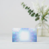 霊魂の軽い労働者の抽象芸術の名刺 名刺 (スタンド正面)