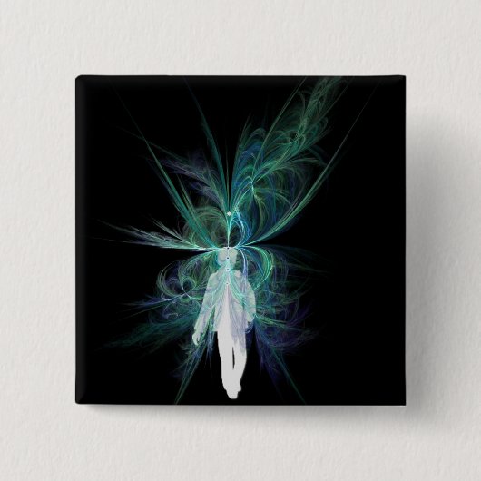 霊魂エネルギー 缶バッジ (正面)