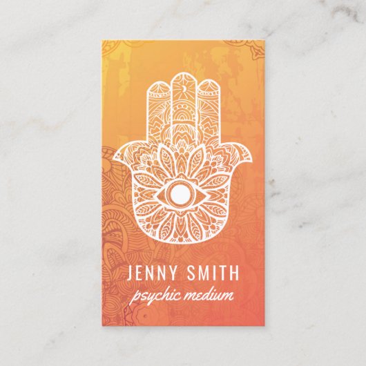 霊魂媒体の名刺 名刺 (正面)