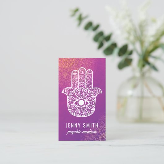 霊魂媒体の名刺 名刺 (スタンド正面)