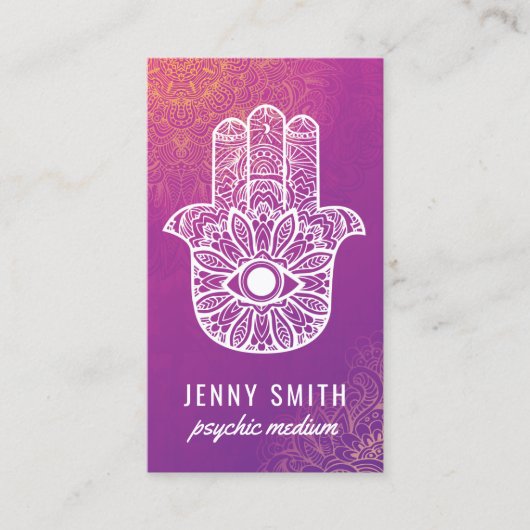 霊魂媒体の名刺 名刺 (正面)