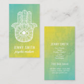 霊魂媒体の名刺 名刺 (正面/裏面)