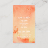 霊魂媒体の名刺 名刺 (裏面)