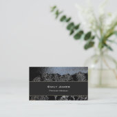 霊魂媒体の精神性の名刺 名刺 (スタンド正面)