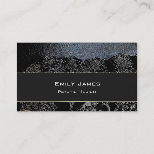 霊魂媒体の精神性の名刺 名刺 (正面)