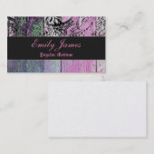 霊魂媒体の精神的なタロットの名刺 名刺 (正面/裏面)