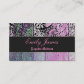 霊魂媒体の精神的なタロットの名刺 名刺 (正面)