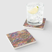 霊魂 ストーンコースター (横)