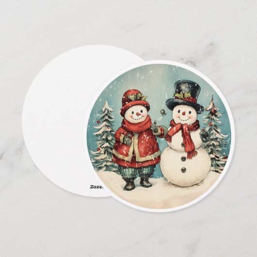 霜の友達 シーズンカード (正面/裏面)