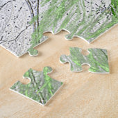 霜の朝の発見 ウェブジグソーパズル ジグソーパズル (側面)