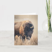 霜の朝 - 4" x 5.6" ノートカード (正面)