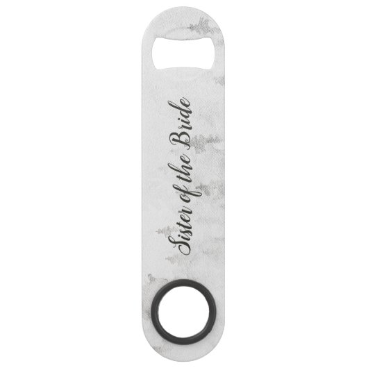 霜の松素朴白花嫁の妹 スピード栓抜き (正面)