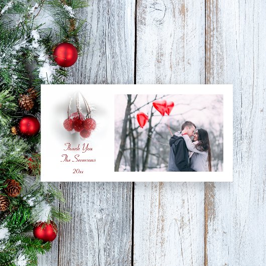 霜の赤い実 感謝