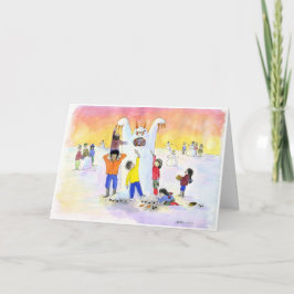 霜の降りたいまわしい雪の人:  クリスマス