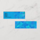 霜の降りたなガラス スキニー名刺 (正面/裏面)