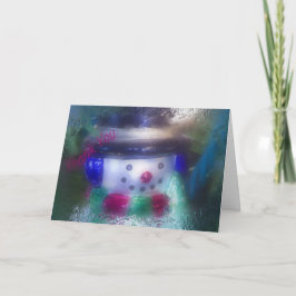 霜の降りたなサンキューカード サンキューカード